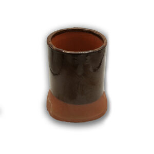 Kroon keramische schoorsteenpot 20 cm