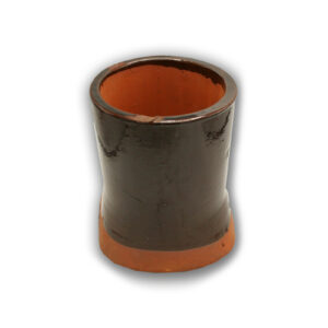 Kroon keramische schoorsteenpot 22 cm